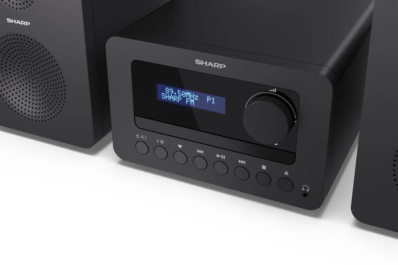 Мікросистема Sharp Micro Sound System Black (XL-B514(BK))