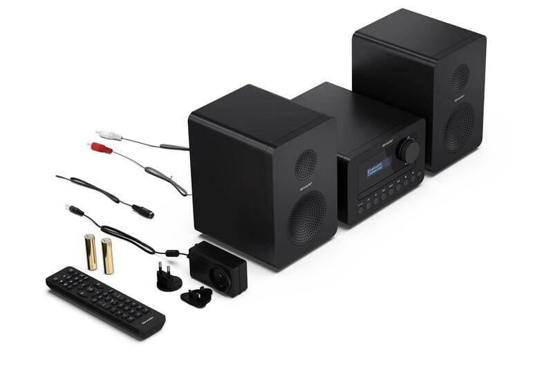 Мікросистема Sharp Micro Sound System Black (XL-B514(BK))