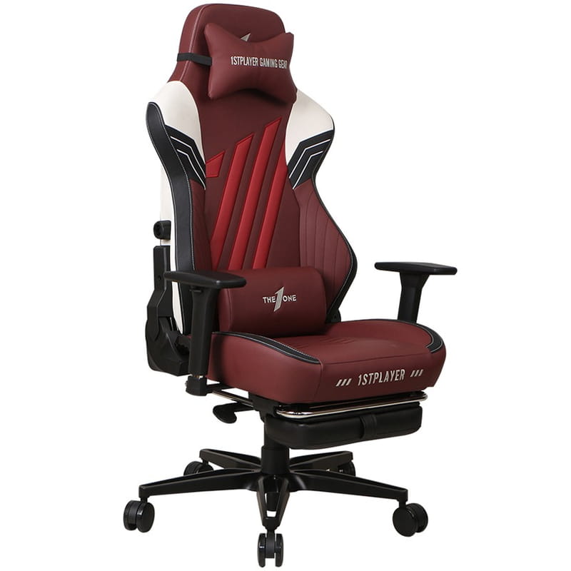 Кресло для геймеров 1stPlayer Duke Black White Red