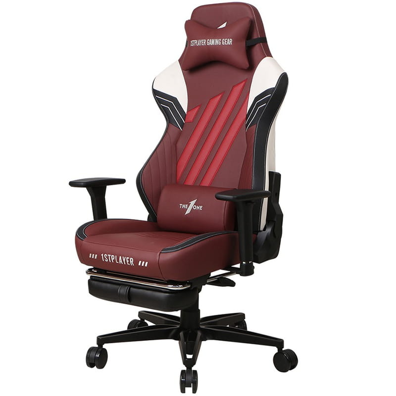Кресло для геймеров 1stPlayer Duke Black White Red