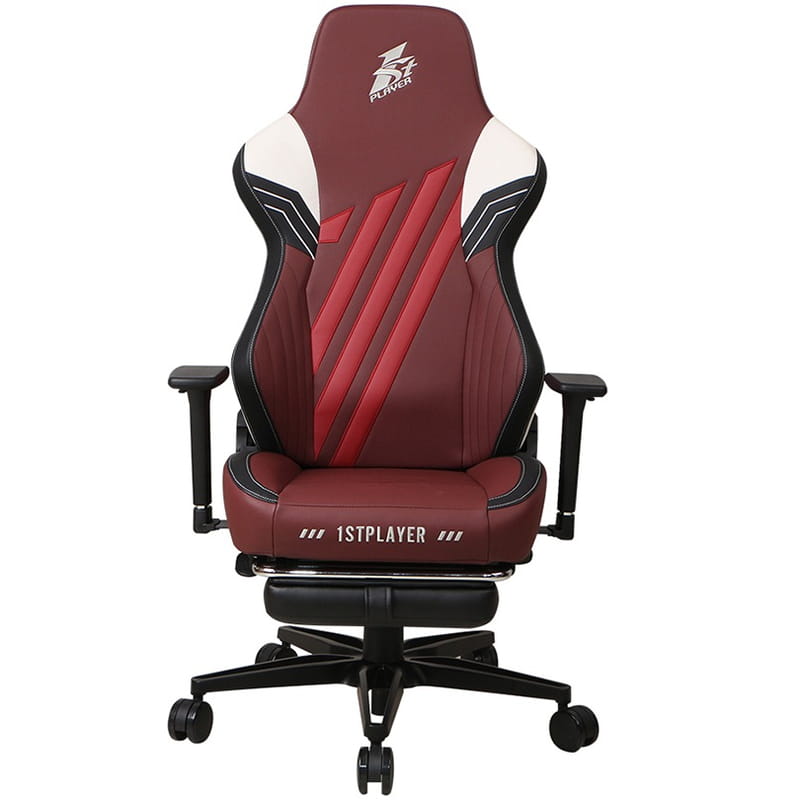 Кресло для геймеров 1stPlayer Duke Black White Red