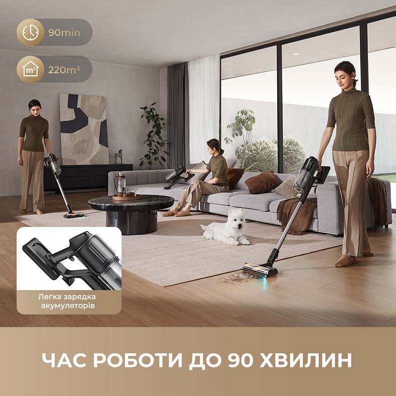 Аккумуляторный пылесос Dreame R20 Ultra (VRV57F-1)