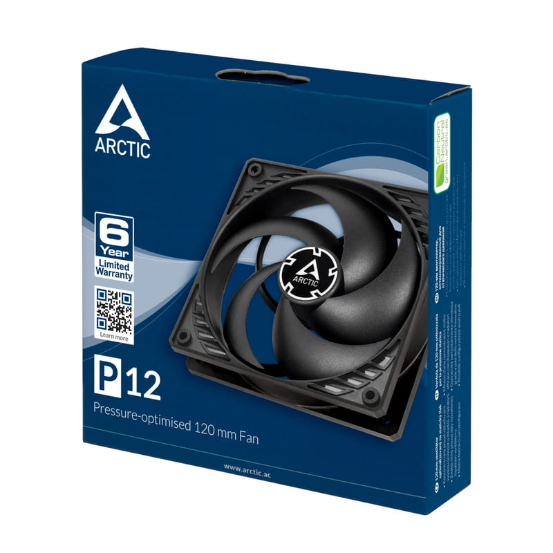 Вентилятор Arctic P12 Black (ACFAN00118A)