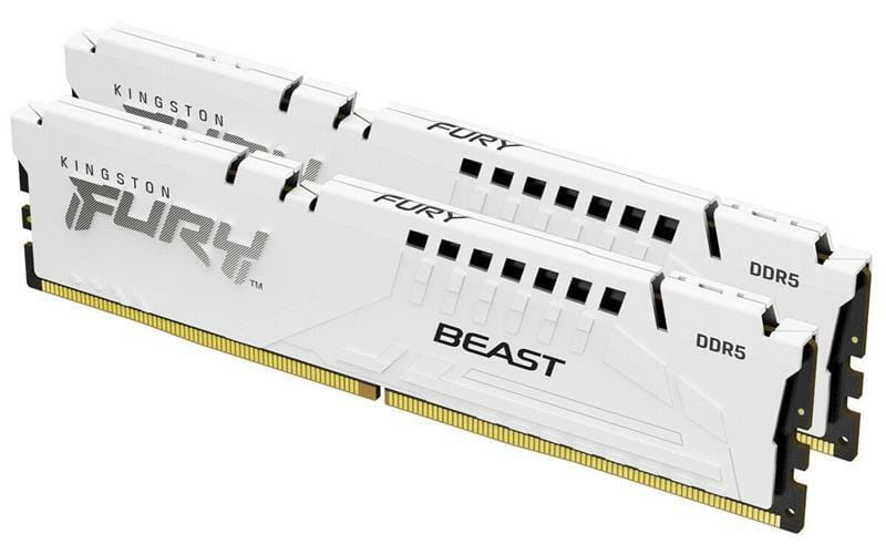 Модуль памяти DDR5 2х32GB/5600 Kingston Fury Beast White (KF556C36BWEK2-64)