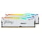 Фото - Модуль пам`ятi DDR5 2х16GB/6000 Kingston Fury Beast RGB White (KF560C36BWE2AK2-32) | click.ua