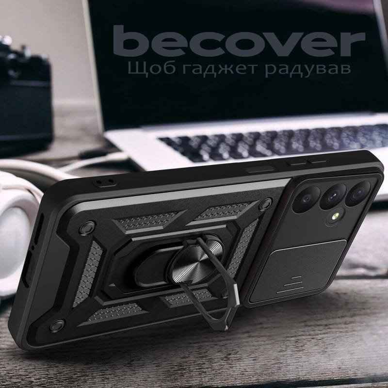 Чeхол-накладка BeCover Military для Samsung Galaxy A35 5G SM-A356 Black (711014)