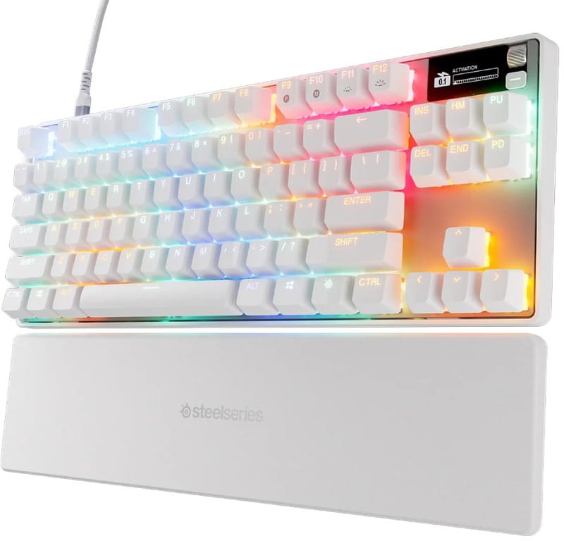 Ігрова клавіатура SteelSeries Apex Pro TKL Gen 3 UA HyperMagnetic (64898)
