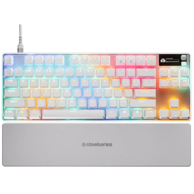 Ігрова клавіатура SteelSeries Apex Pro TKL Gen 3 UA HyperMagnetic (64898)