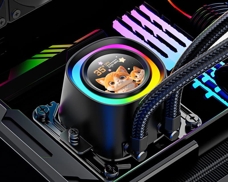 Система водяного охолодження ID-Cooling FX360 LCD