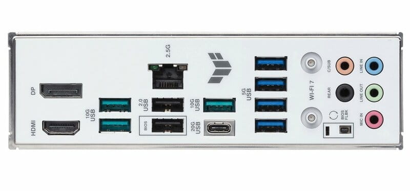 Материнская плата Asus TUF Gaming B850-BTF WiFi White
