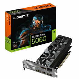 Відеокарта GF RTX 5060 8GB GDDR7 Low Profile OC Gigabyte (GV-N5060OC-8GL)