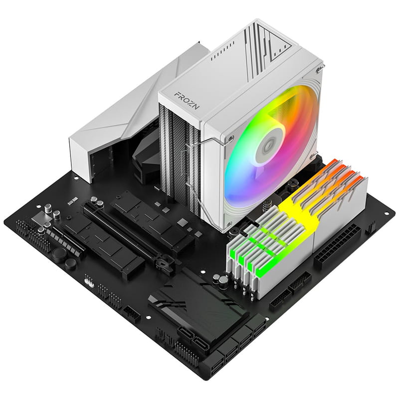 Кулер процесорний ID-Cooling Frozn A410 SE ARGB White
