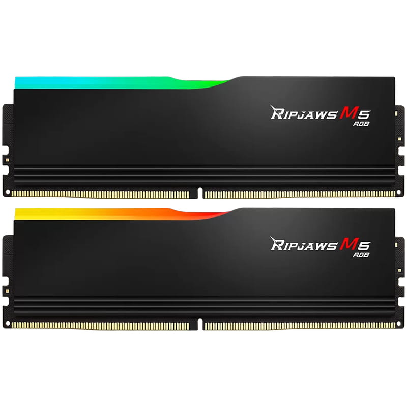 Модуль пам`ятi DDR5 2x16GB/6000 G.Skill Ripjaws M5 RGB Black (F5-6000J3636F16GX2-RM5RK)