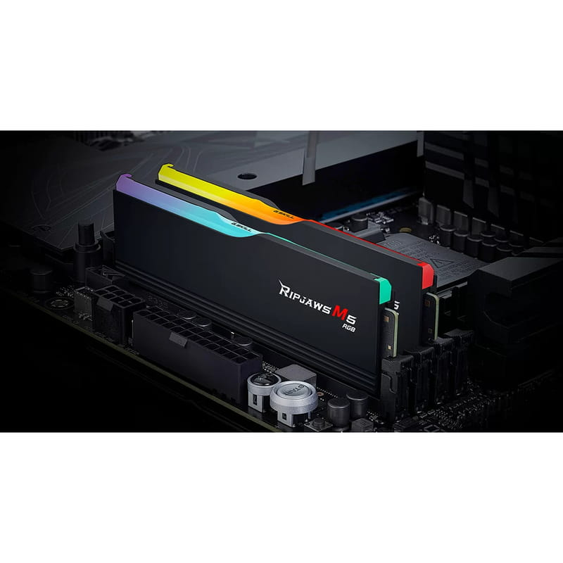 Модуль пам`ятi DDR5 2x16GB/6000 G.Skill Ripjaws M5 RGB Black (F5-6000J3636F16GX2-RM5RK)
