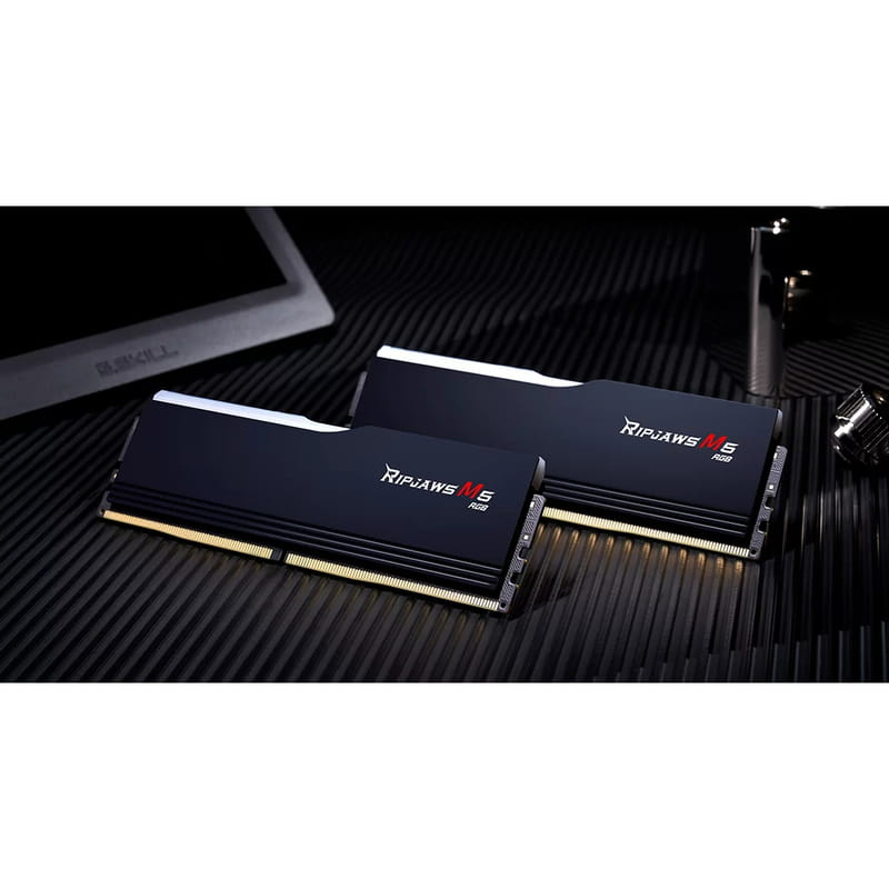 Модуль пам`ятi DDR5 2x16GB/6000 G.Skill Ripjaws M5 RGB Black (F5-6000J3636F16GX2-RM5RK)