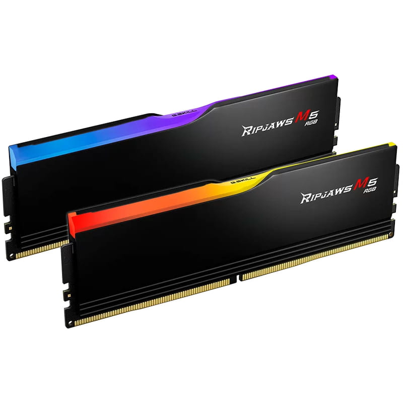 Модуль пам`ятi DDR5 2x16GB/6000 G.Skill Ripjaws M5 RGB Black (F5-6000J3636F16GX2-RM5RK)
