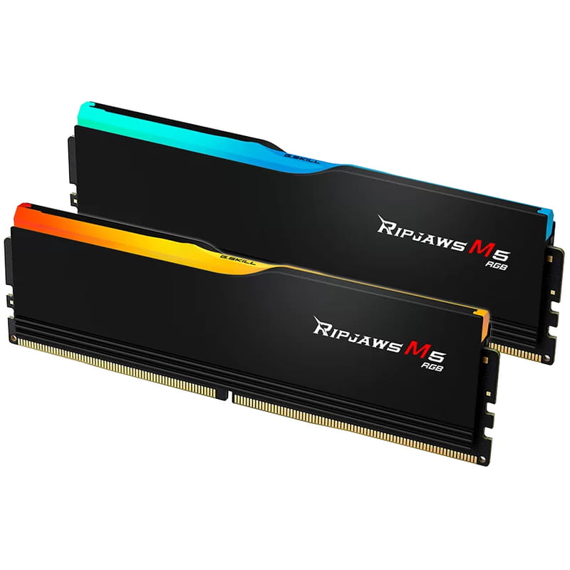 Модуль пам`ятi DDR5 2x16GB/6000 G.Skill Ripjaws M5 RGB Black (F5-6000J3636F16GX2-RM5RK)