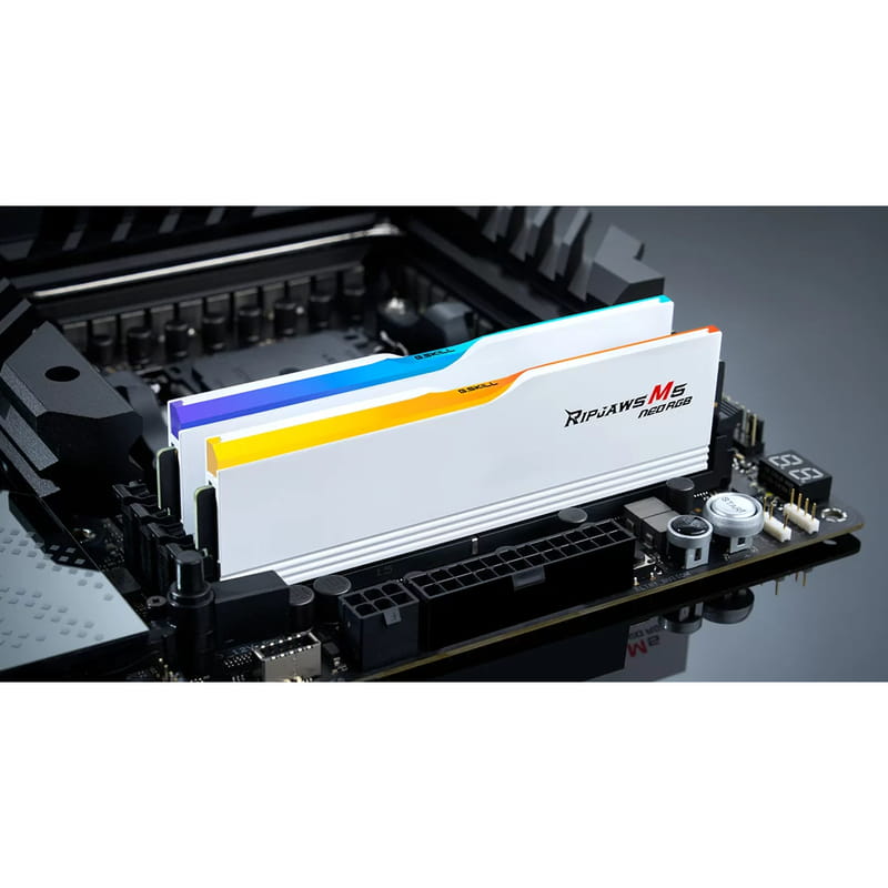 Модуль пам`ятi DDR5 2x16GB/6000 G.Skill Ripjaws M5 Neo RGB White (F5-6000J3636F16GX2-RM5NRW)