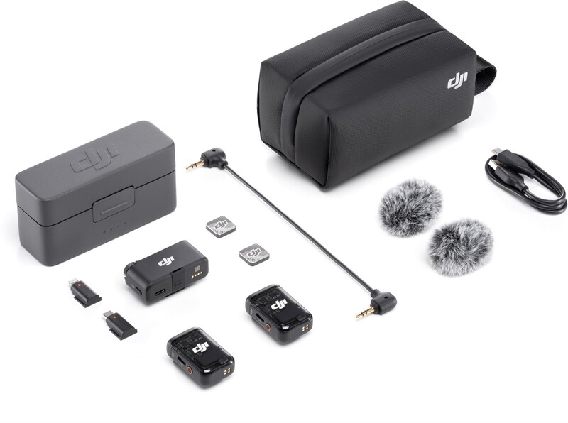 Мікрофонна радіосистема DJI Mic 2 (2 TX + 1 RX + Charging Case) (CP.RN.00000325.01)