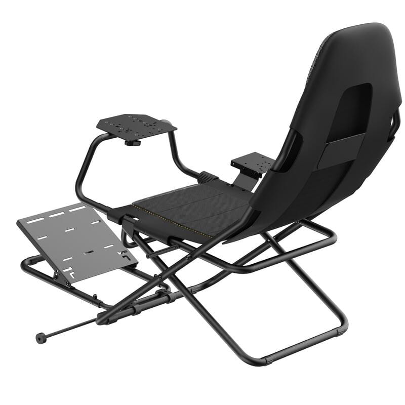Кресло-кокпит с креплением для руля, педалей и коробки передач GamePro RS400B Black