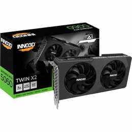 Вiдеокарта GF RTX 5060 8GB GDDR7 Twin X2 Inno3D (N50602-08D7-195071N)