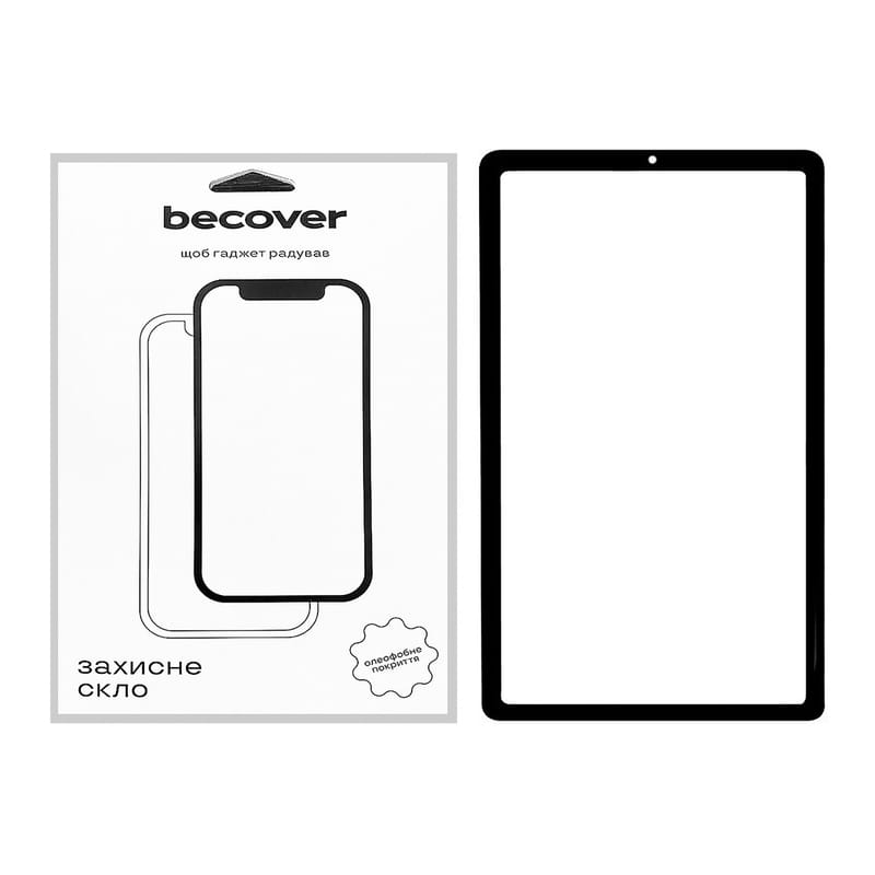 Защитное стекло BeCover для Samsung Galaxy Tab S6 Lite (2024) 10.4" P620/P625/P627 Black (710803)