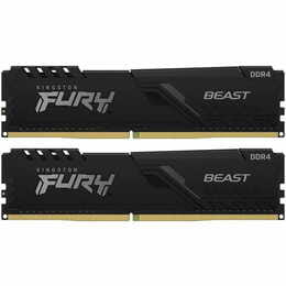 Модуль памяти DDR4 2x16GB/3200 Kingston Fury Beast Black (KF432C16BB1K2/32WP)