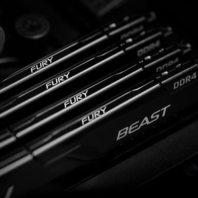 Модуль памяти DDR4 2x16GB/3200 Kingston Fury Beast Black (KF432C16BB1K2/32WP)