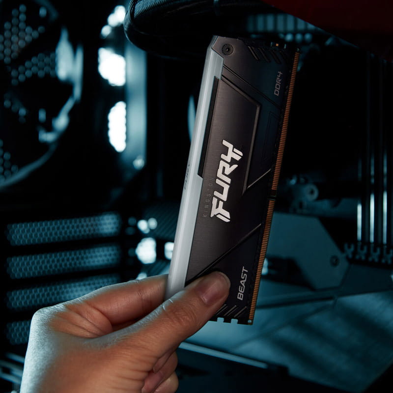 Модуль памяти DDR4 16GB/3200 Kingston Fury Beast RGB (KF432C16BB12A/16WP)