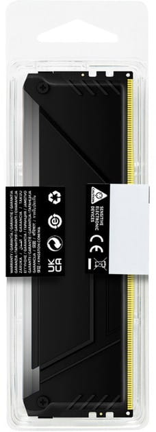 Модуль пам`яті DDR4 8GB/3200 Kingston Fury Beast RGB (KF432C16BB2A/8WP)