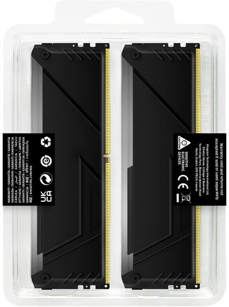 Модуль пам`яті DDR4 2x16GB/3200 Kingston Fury Beast RGB (KF432C16BB12AK2/32WP)