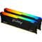 Фото - Модуль пам`яті DDR4 2x8GB/3200 Kingston Fury Beast RGB (KF432C16BB2AK2/16WP) | click.ua