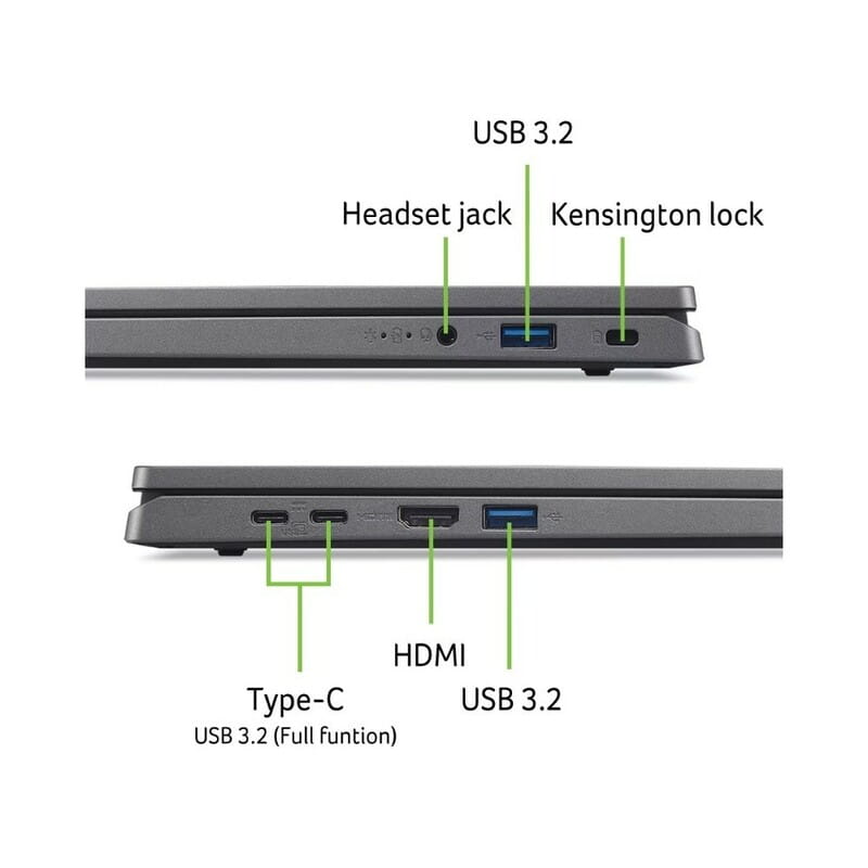 Ноутбук Acer Aspire Go 17 AG17-31P-3137 (NX.J8ZEU.00B) Steel Gray