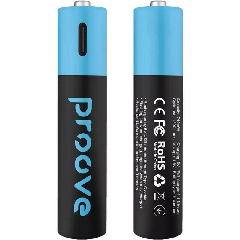 Акумулятори Proove Compact Energy AAA/HR03 Li-ion 740 mAh BL 2 шт