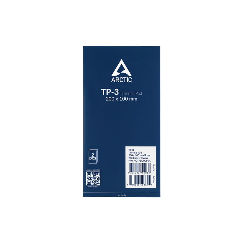 Термопрокладка Arctic TP-3 200x100mm, 1.5mm - 2 Pack (ACTPD00060A)