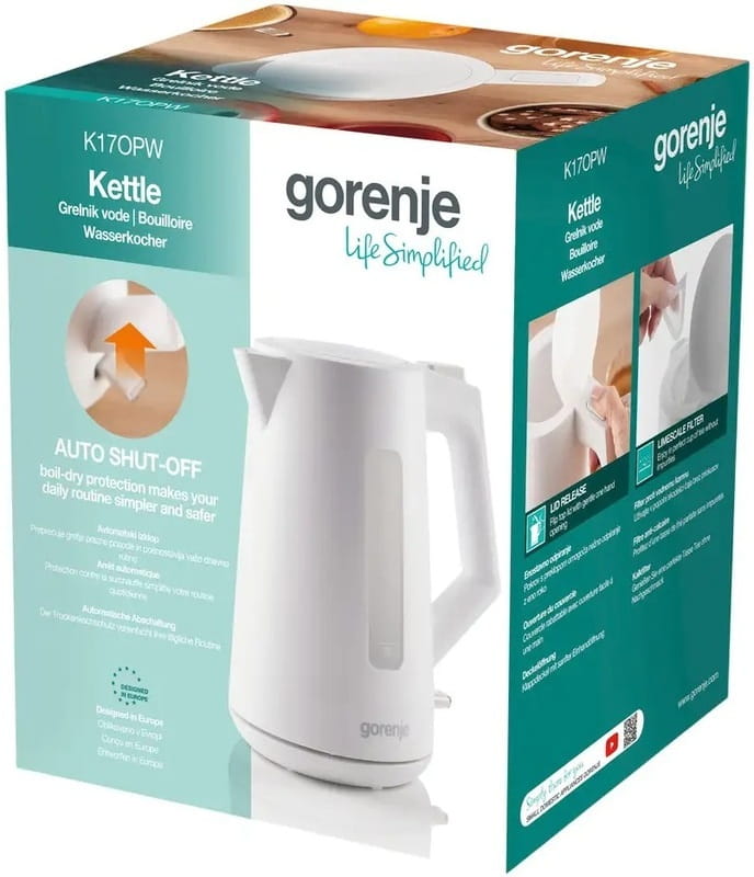 Электрочайник Gorenje K17OPW