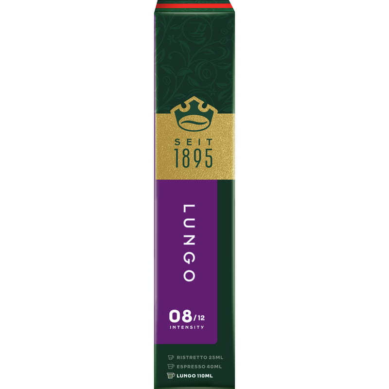 Кава в капсулах Jacobs Lungo 8 Intenso 10 шт