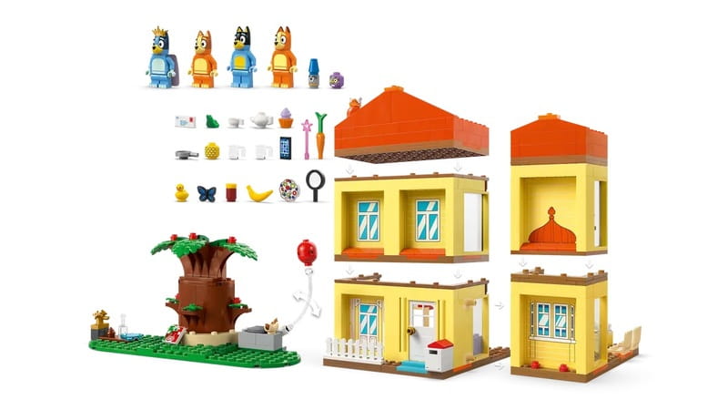 Конструктор LEGO Bluey Родинний дім Блуї (11203)