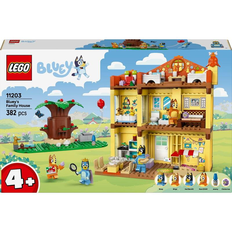 Конструктор LEGO Bluey Родинний дім Блуї (11203)