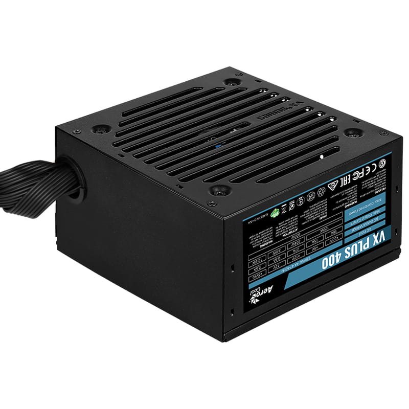 Блок питания AeroCool VX Plus Stealth 400 (ACPN-VS40NEY.12) 400W