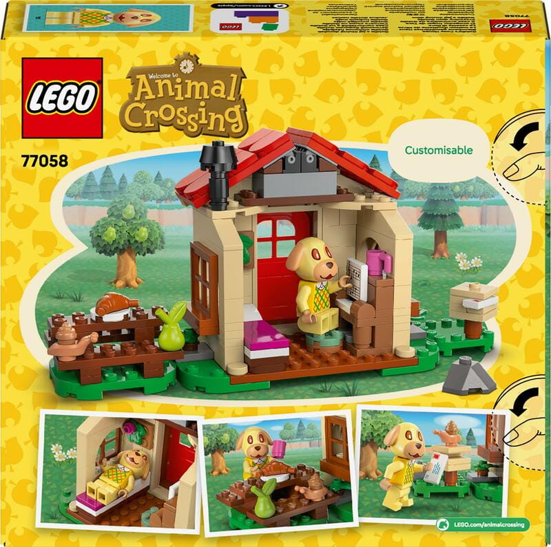 Конструктор LEGO Animal Crossing Затишний будинок Goldie (77058)