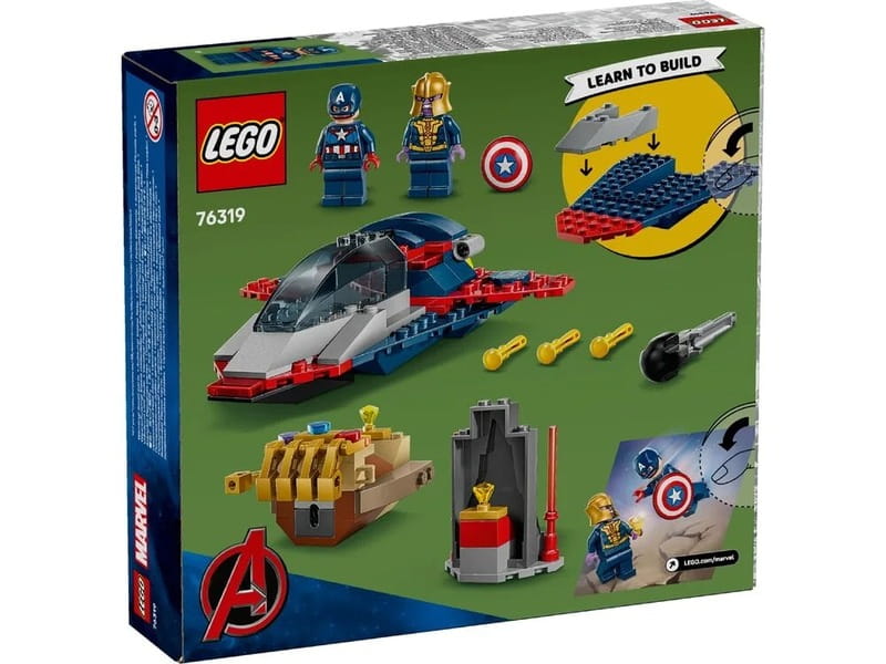 Конструктор LEGO Marvel Super Heroes Капітан Америка проти Таноса (76319)