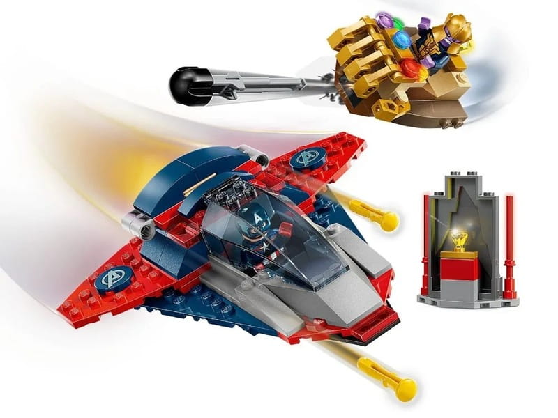 Конструктор LEGO Marvel Super Heroes Капітан Америка проти Таноса (76319)