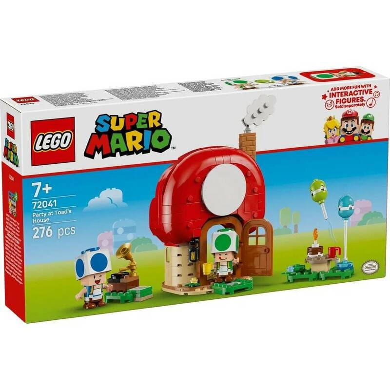 Конструктор LEGO Super Mario Вечірка в будинку Toad (72041)