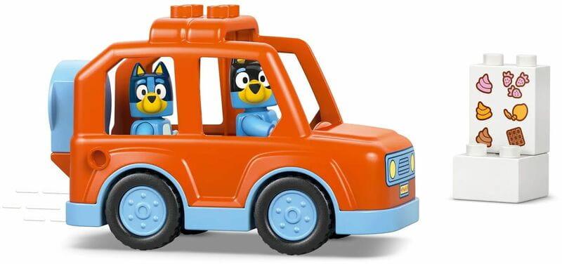 Конструктор LEGO Duplo Bluey Подорож із морозивом із Блуї (10458)