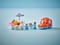 Фото - Конструктор LEGO Duplo Bluey Подорож із морозивом із Блуї (10458) | click.ua