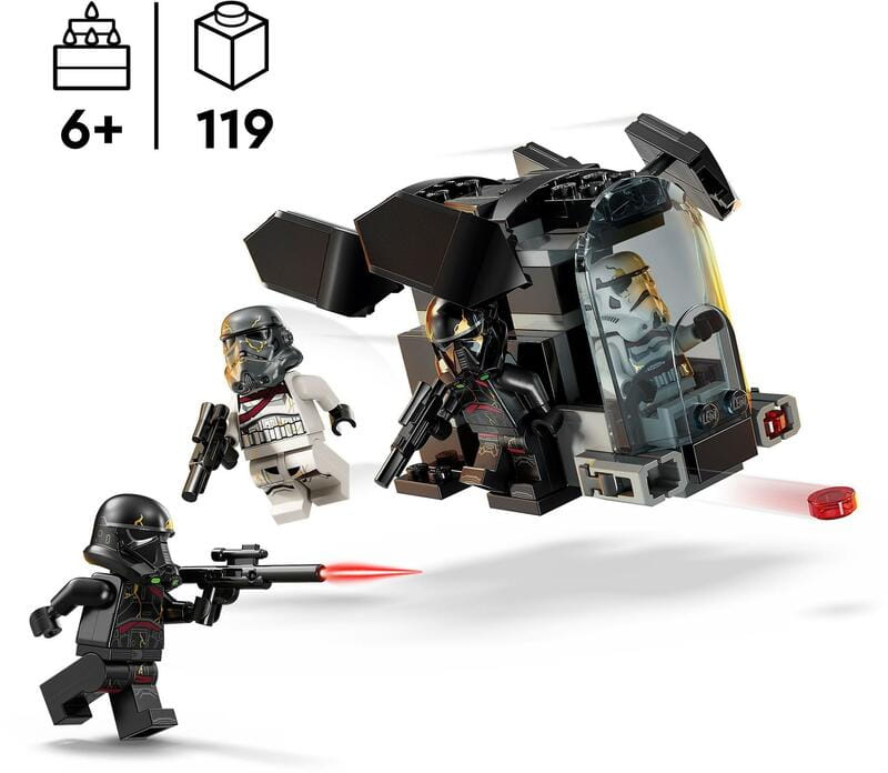 Конструктор LEGO Star Wars Бойовий набір Боєць смерті та Нічний піхотинець (75412)