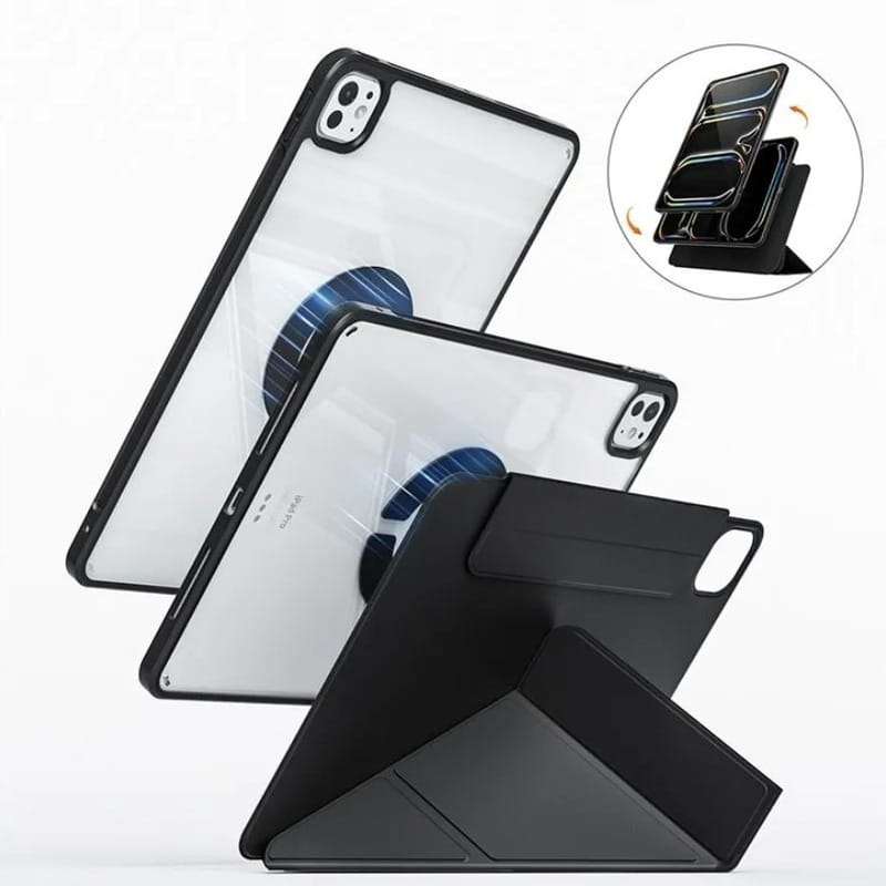 Чохол-книжка BeCover Ultra Slim Origami Flex для Apple iPad Pro 11 M4 (2024) Black (712977)