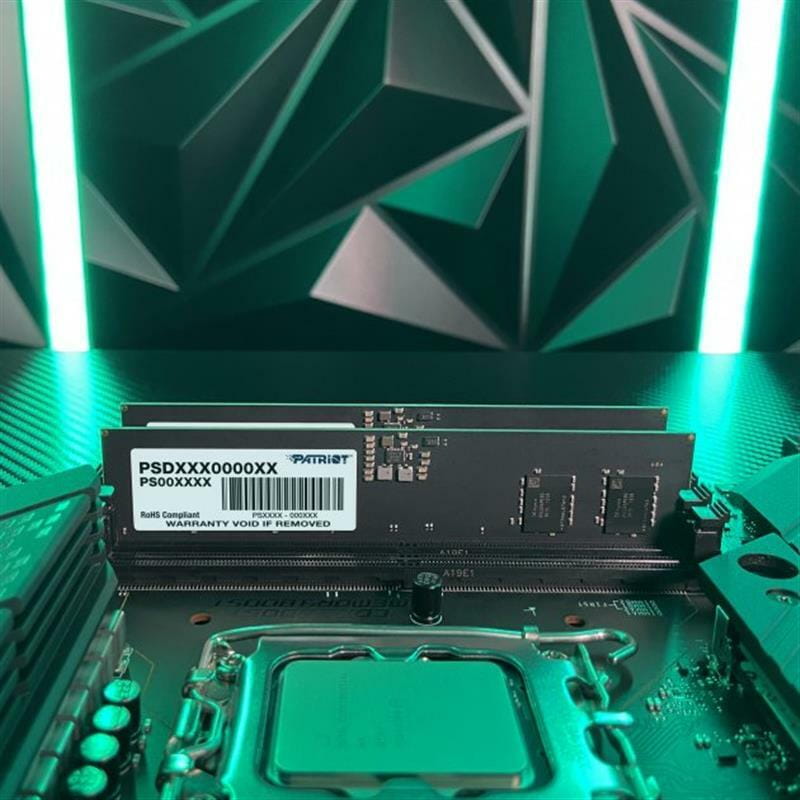 Модуль пам`яті DDR5 2x8GB/5200 Patriot Signature Line (PSD516G5200K)