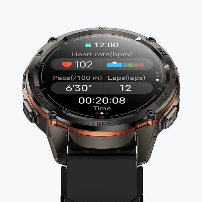 Смарт-годинник Kospet Tank T3 Ultra 2 Black